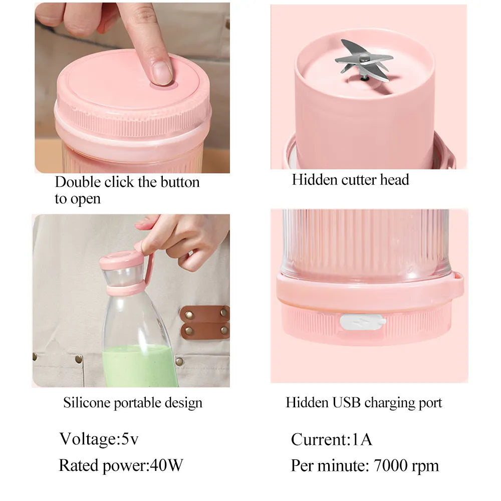 Rechargeable Mixers Fresh Fruit Juicers - YGSHOP