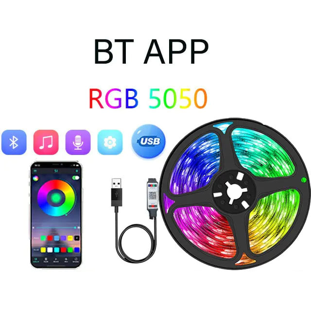 Waterproof RGB LED Strip Lights - YGSHOP