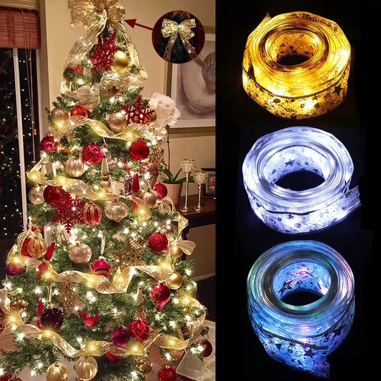 Ribbon Fairy Christmas Lights - YGSHOP