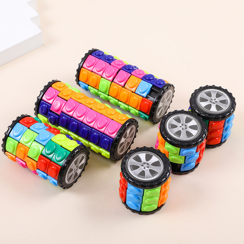 3D Magic Tower Corn Cube Creative Stress Relief Toy