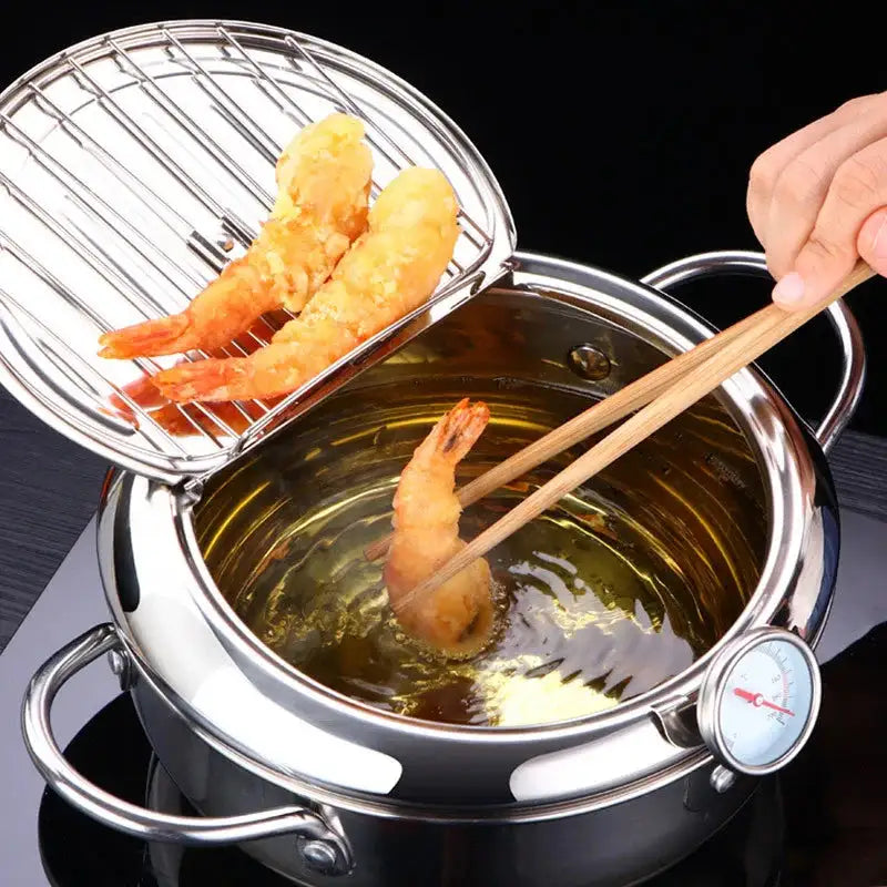 Oil Pan Thermometer With Cover - YGSHOP