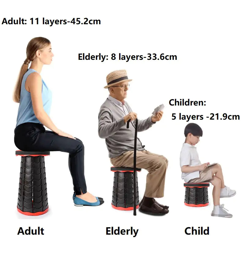 Telescopic Folding Chair - YGSHOP