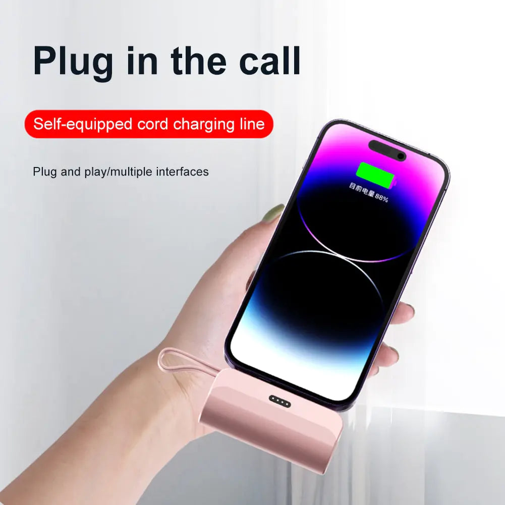 Large Capacity 5000mAh Wireless Power Bank - YGSHOP