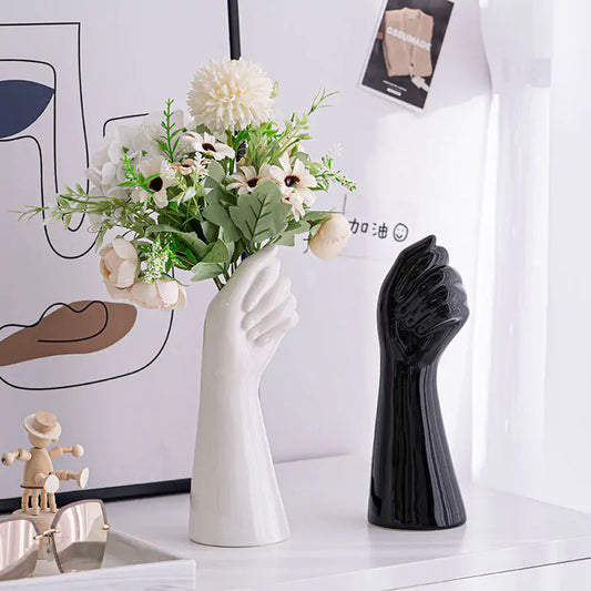 Ceramic Hand Vase - YGSHOP