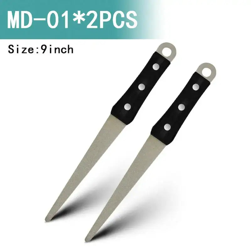 Sharpener Knife Sharpening Steel Curved Surface - YGSHOP
