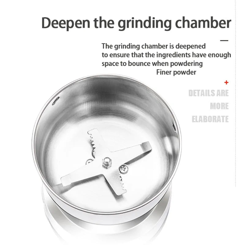 Mini Electric Coffee & Spice Grinder - Essential Kitchen Tool - YGSHOP