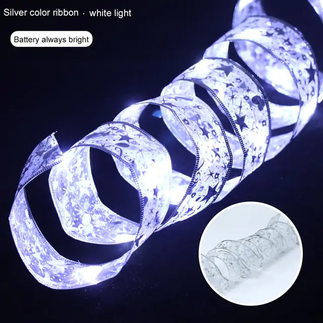Ribbon Fairy Christmas Lights - YGSHOP