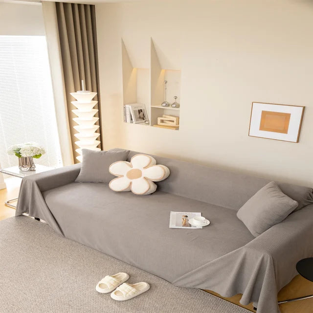 Solid Color Non-slip Sofa Cover - YGSHOP
