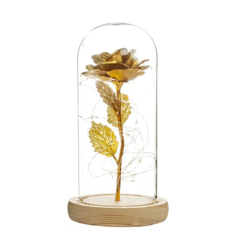 Led Enchanted Galaxy Rose Decor unique present - YGSHOP