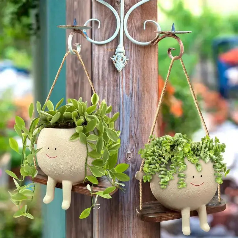 Swing Face Planter Pot - YGSHOP
