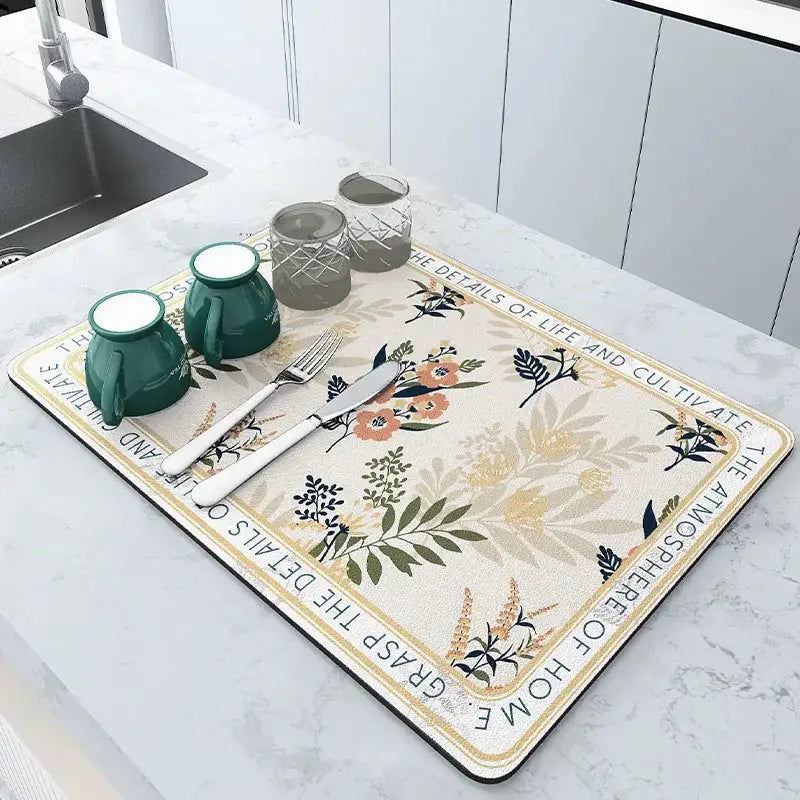 Super Absorbent Draining Mat - YGSHOP