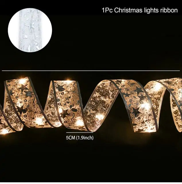 Ribbon Fairy Christmas Lights - YGSHOP