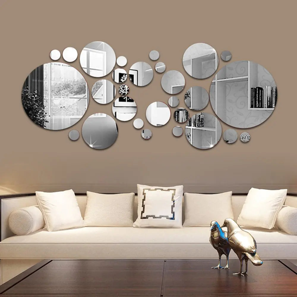 3D Mirror Wall Sticker - YGSHOP