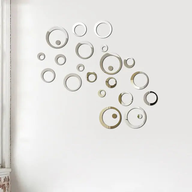3D Mirror Wall Sticker - YGSHOP