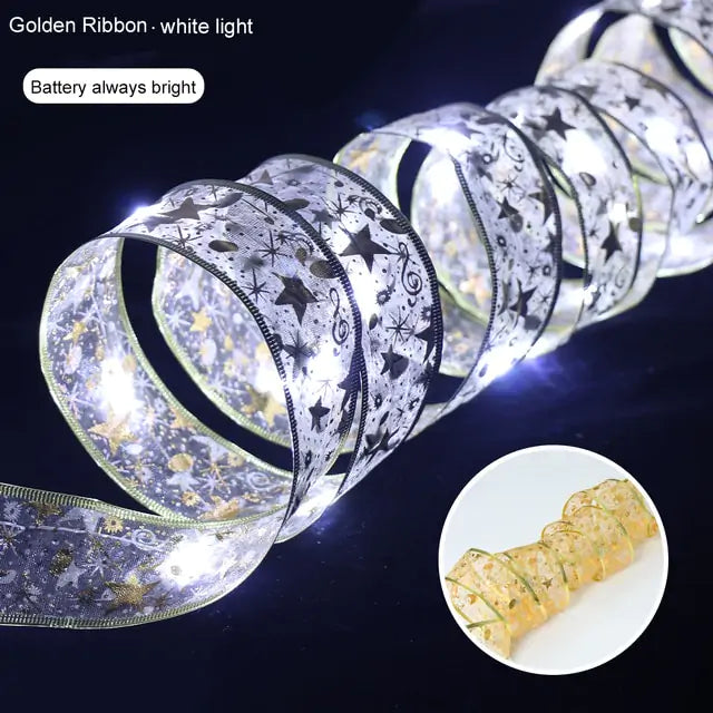 Ribbon Fairy Christmas Lights - YGSHOP
