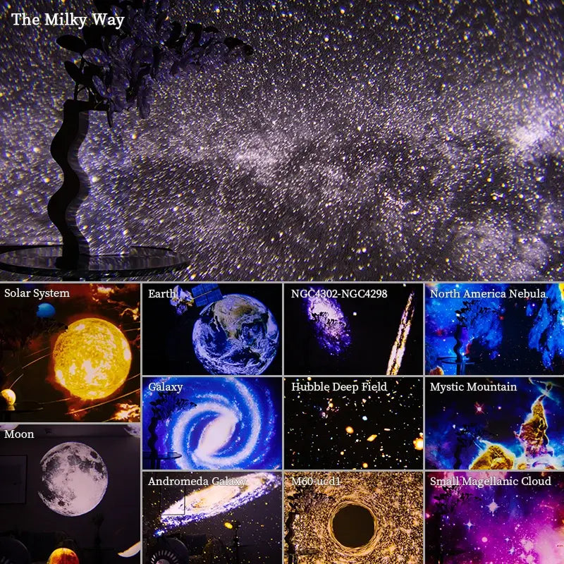 Night Light Galaxy Projector Starry Sky Projector - YGSHOP