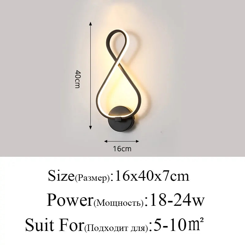 Modern Minimalist Wall Lamp - YGSHOP