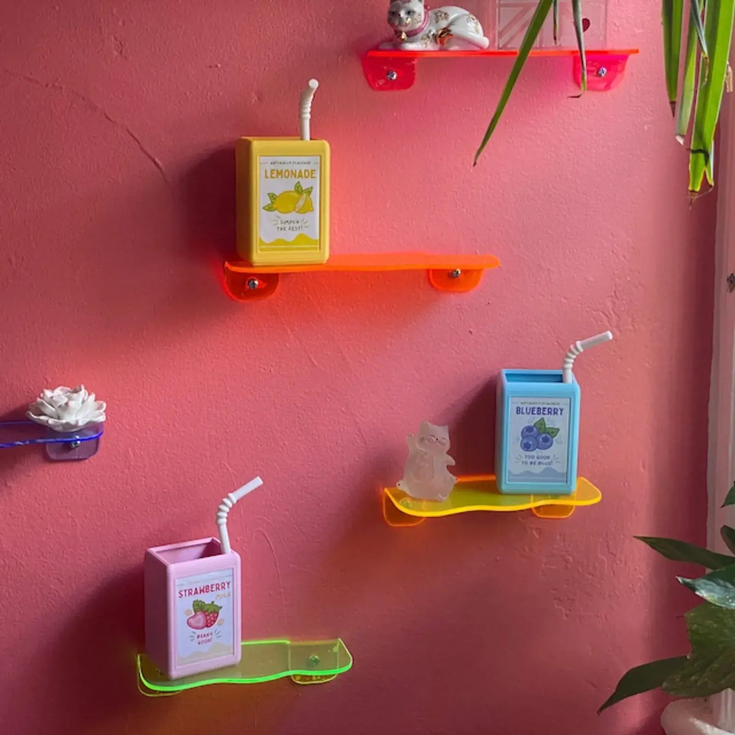 Juice Box-Shaped Flower Pot - YGSHOP