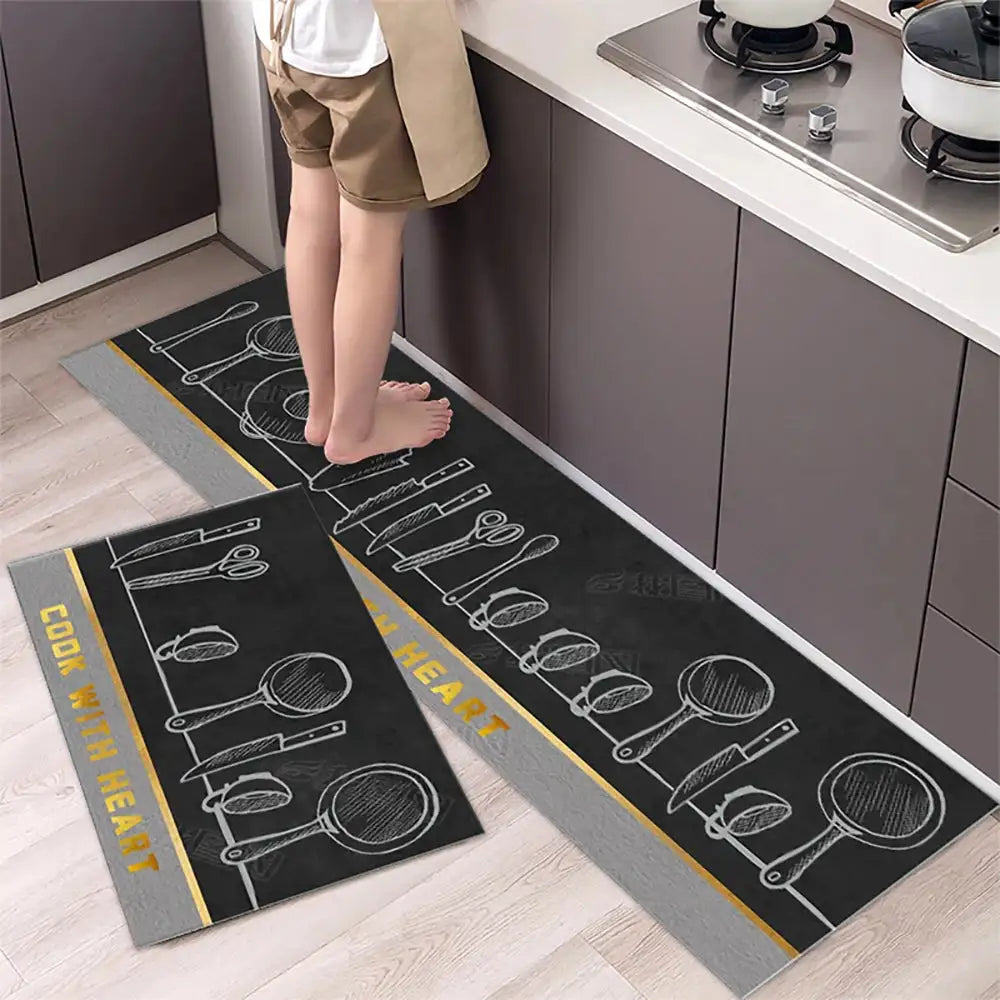 Modern Non-Slip Kitchen Mat - YGSHOP