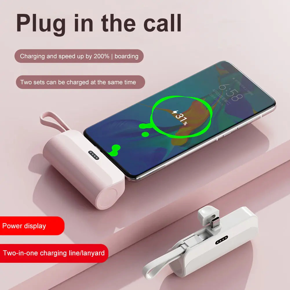 Large Capacity 5000mAh Wireless Power Bank - YGSHOP