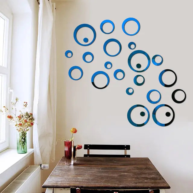 3D Mirror Wall Sticker - YGSHOP