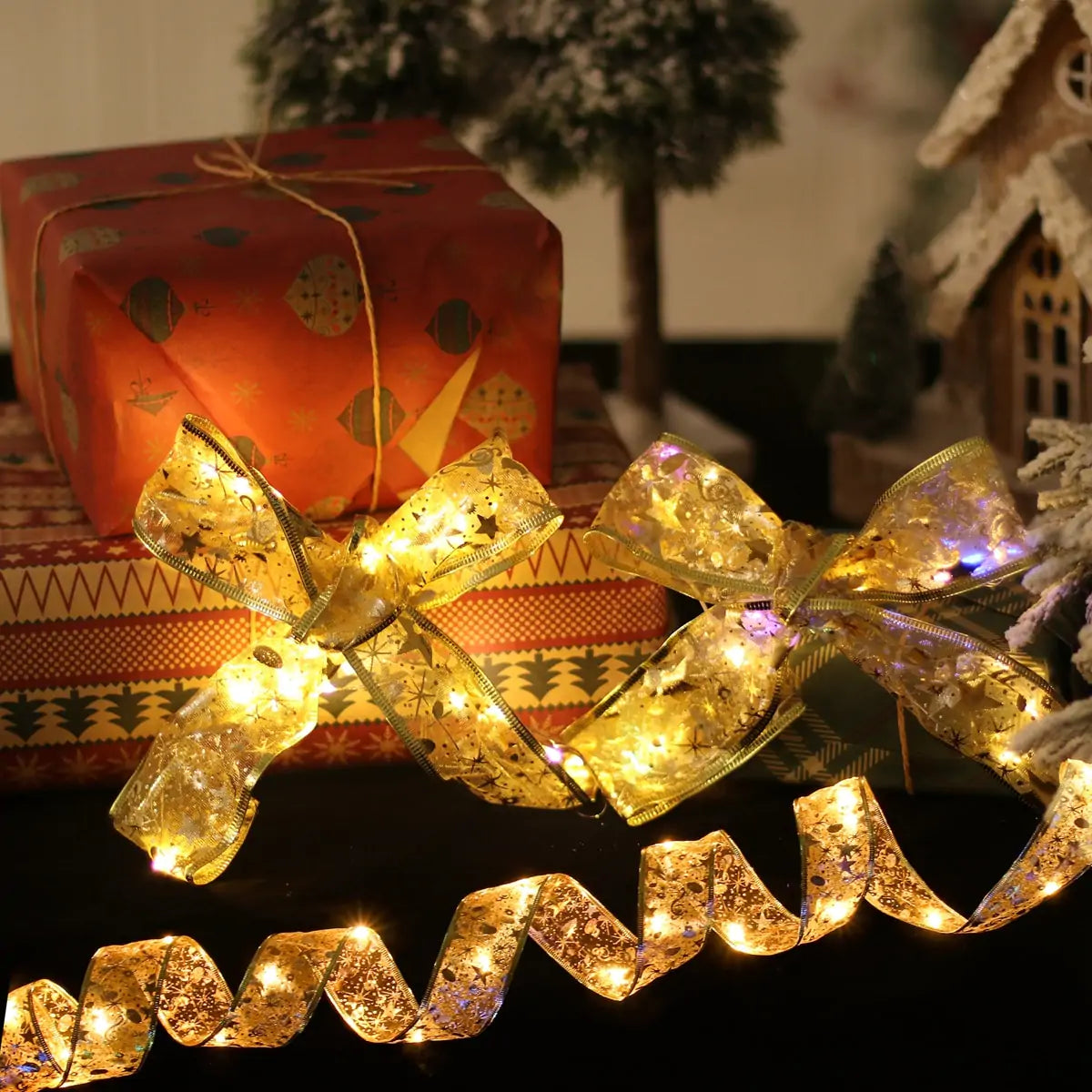 Ribbon Fairy Christmas Lights - YGSHOP
