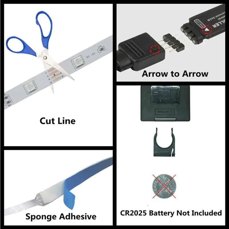 Waterproof RGB LED Strip Lights - YGSHOP