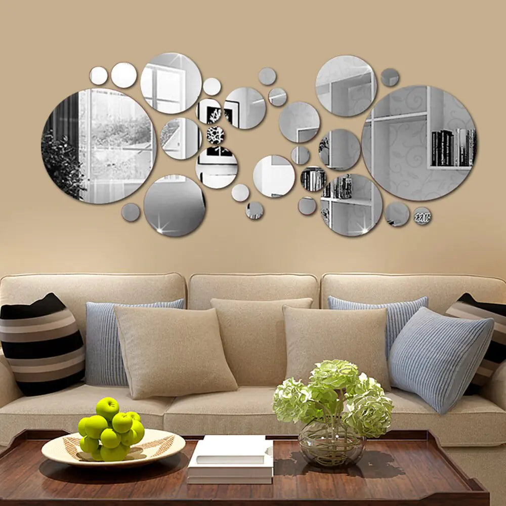 3D Mirror Wall Sticker - YGSHOP