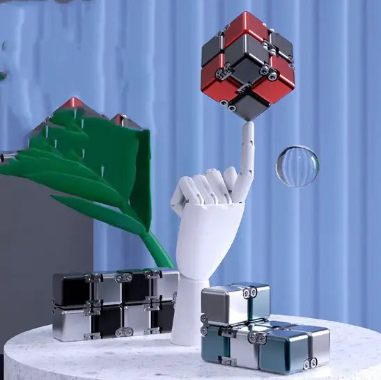 Metal Infinity Cube Stress Relief Toy - YGSHOP