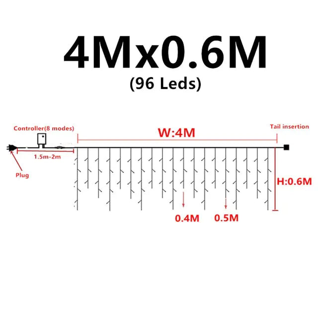Christmas LED String Lights - YGSHOP