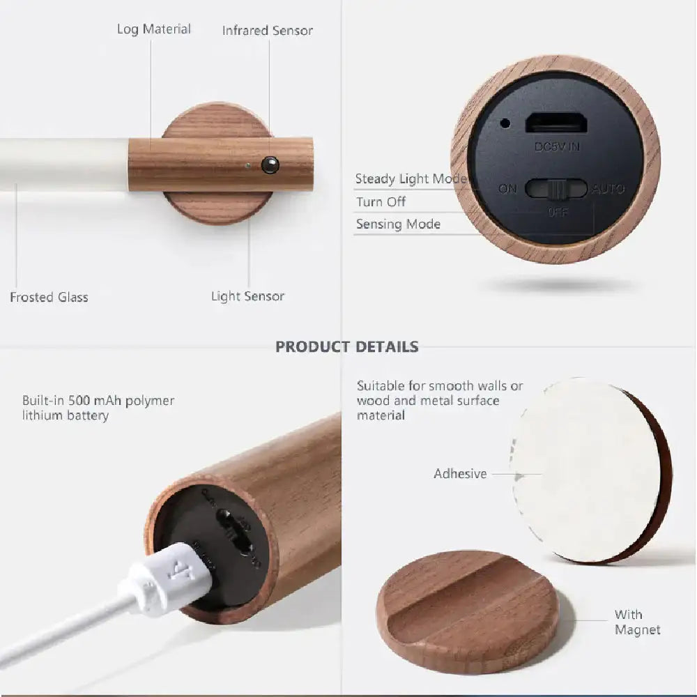 Wireless Rechargable Wall Lamp - YGSHOP