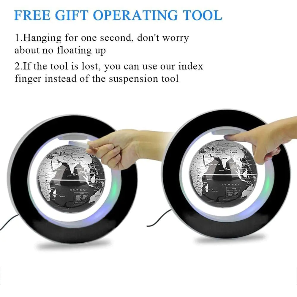 Levitating Magnetic Globe Lamp Lights - YGSHOP
