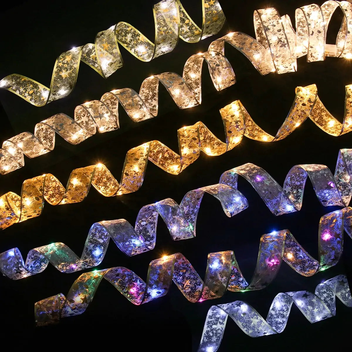 Ribbon Fairy Christmas Lights - YGSHOP