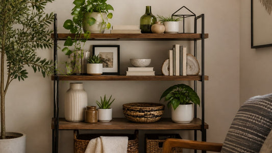 How to Style Shelves Like a Pro: A Simple Guide