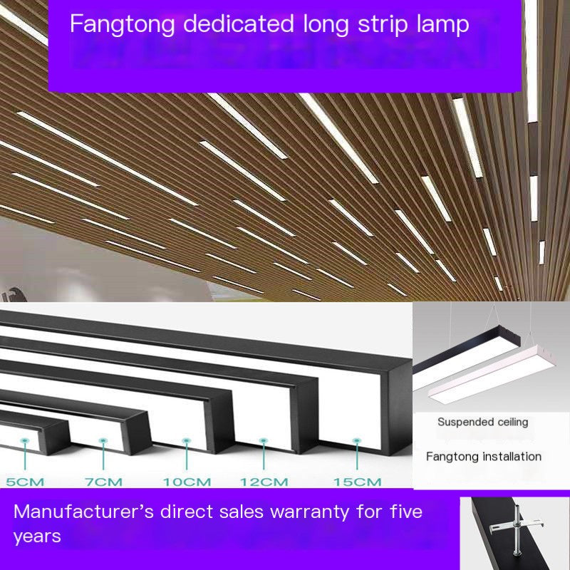 LED Square Tube Lights for Supermarkets and Offices