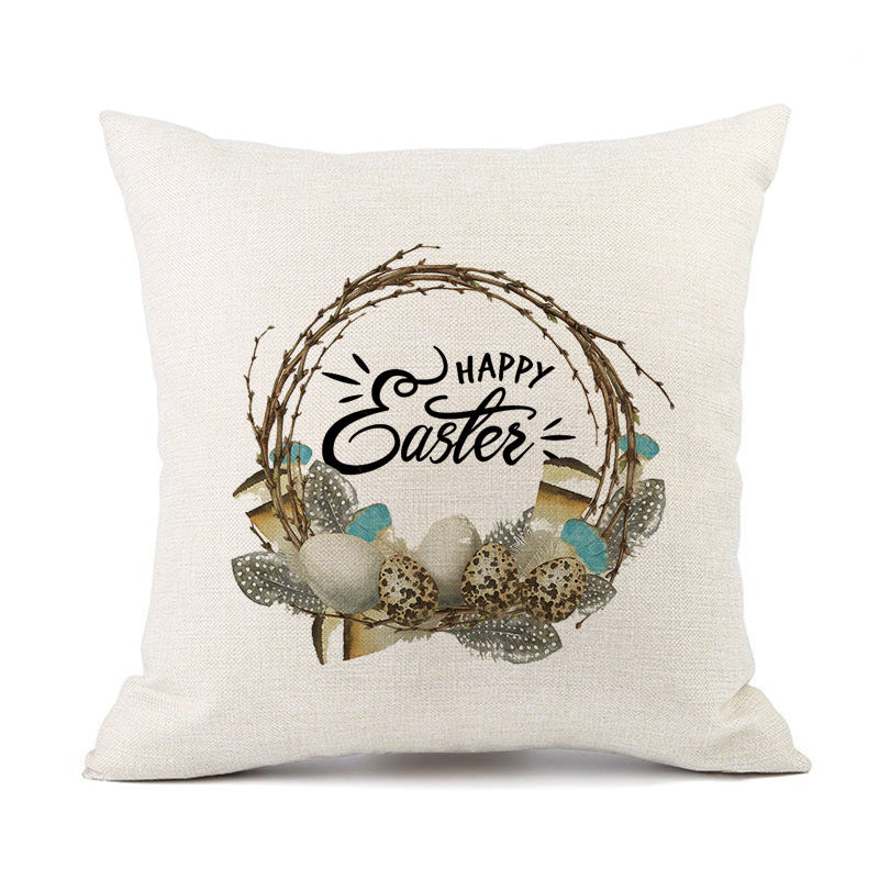 European American Spring Festival Home Decor Pillow