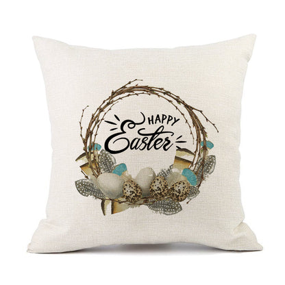 European American Spring Festival Home Decor Pillow