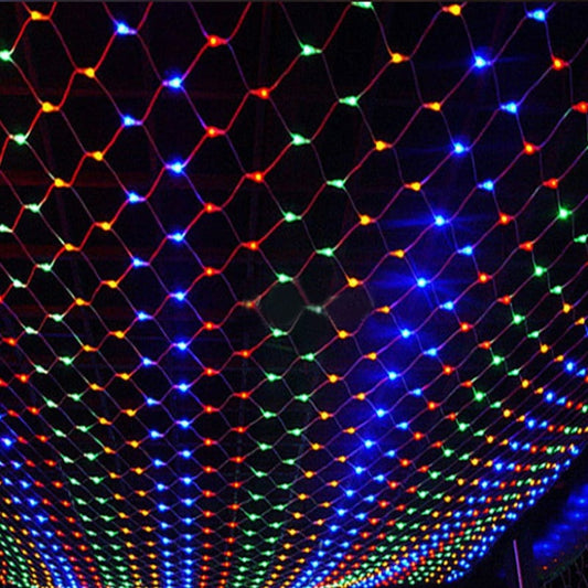 Waterproof Outdoor LED Starry Fishnet String Lights
