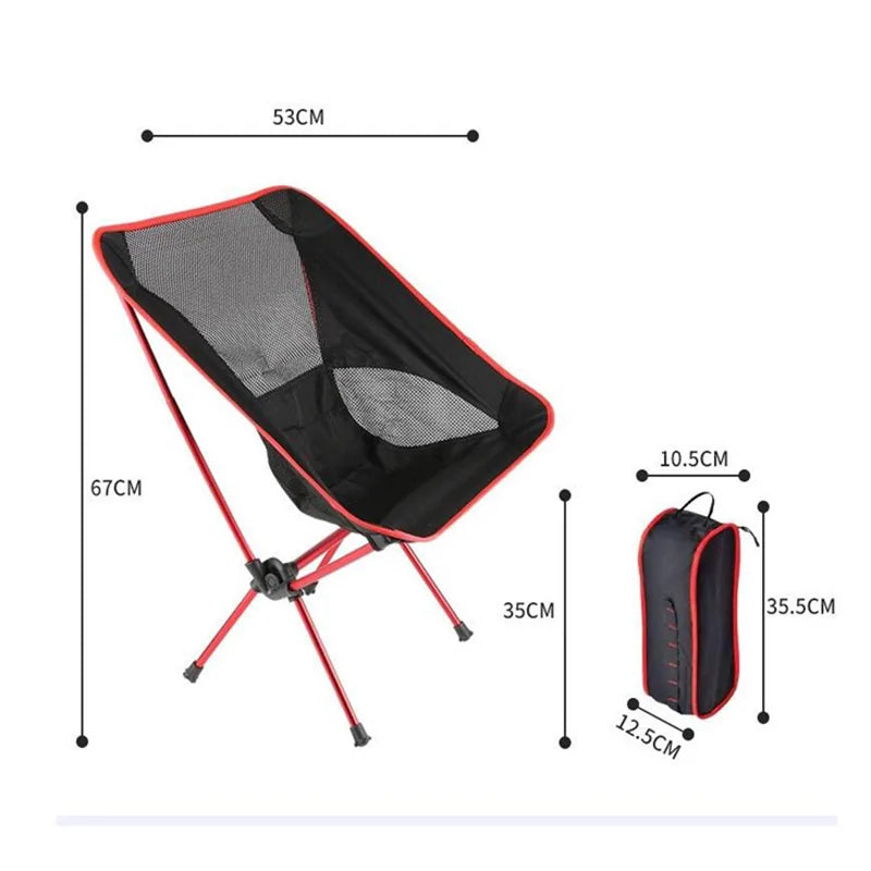 Portable Collapsible Camping Moon Chair - YGSHOP