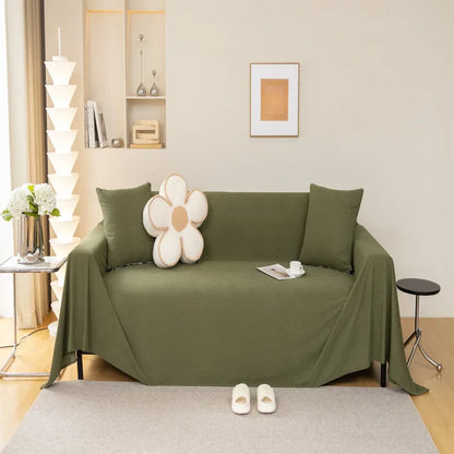 Solid Color Non-slip Sofa Cover