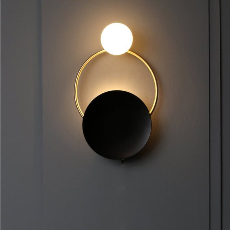 Nordic Style Minimalist Wall Lamp for Bedroom & Hallway