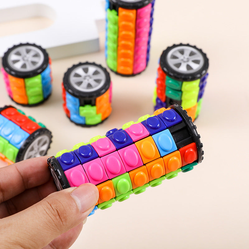 3D Magic Tower Corn Cube Creative Stress Relief Toy