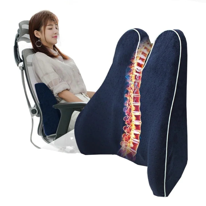Comfort Chair Back Support Pillow Memory Foam - YGSHOP