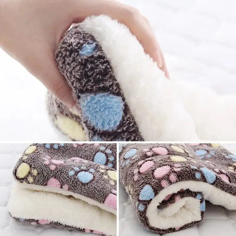 Soft Coral Sleeping Pet Blanket - YGSHOP