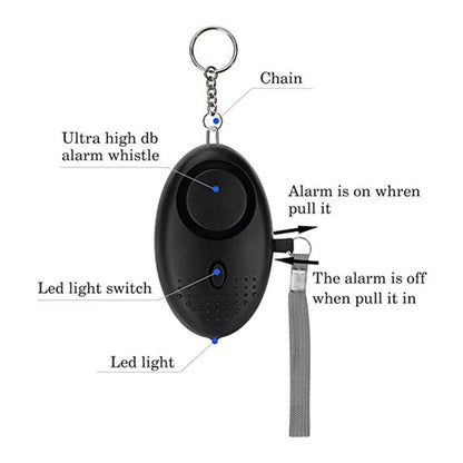 Keychain Safe Sound Anti-Attack Alarm - YGSHOP