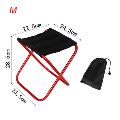 Foldable Aluminium Cloth Camping Chair - YGSHOP