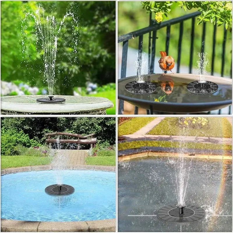 Solar Powered Fountain