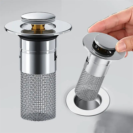 Stainless Steel Sink Drain Filter Stopper - YGSHOP