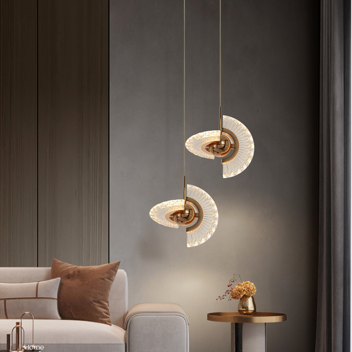 Nordic Minimalist LED Pendant Light for Bedroom Decor
