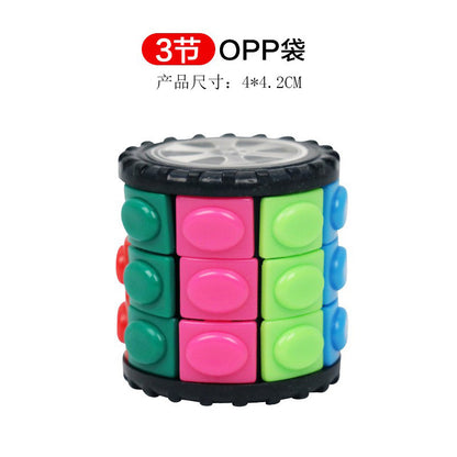3D Magic Tower Corn Cube Creative Stress Relief Toy